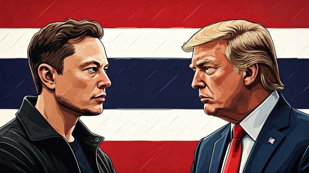 Elon Musk vs. Donald Trump A Hypothetical Story of Power, Ego, and Innovation 2