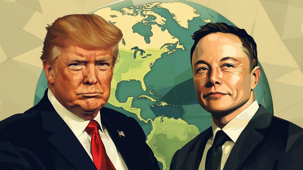 Elon Musk vs. Donald Trump A Hypothetical Story of Power, Ego, and Innovation 3